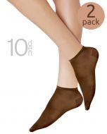 Caresse sneakersokjes 10 denier 3-pack